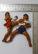 Load image into Gallery viewer, Muay Thai Boxing belt rope Rat-Nguang A-Ra-Van resin Magnet Hand Painted