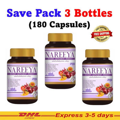 6x Nareeya herbal care Repair skin rejuvenation maintain hormonal system