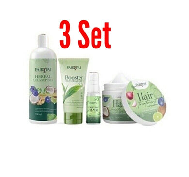 3 Set Hair Serum + Shampoo + Treatment +booster long hair growth hair fall