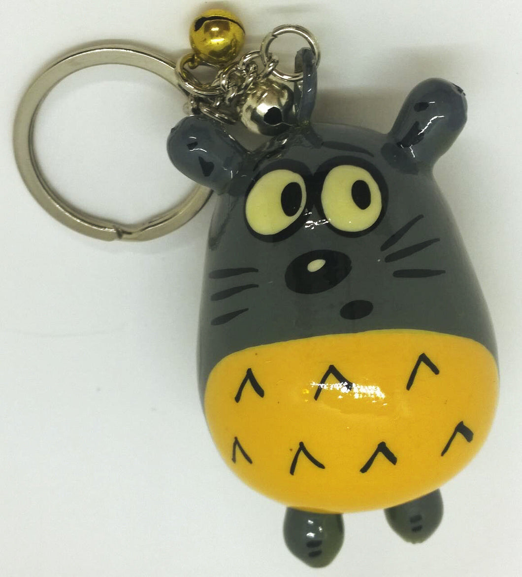 Rat Cartoon Key Chain Craft Handmade Brown DIY Animal Keychain Keyring Gifts 2