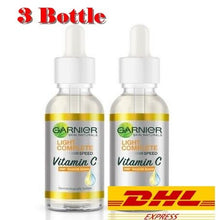 Load image into Gallery viewer, 3X Garnier Light Complete Vitamin C Serum Booster Skin Anti Spot Whitening Face
