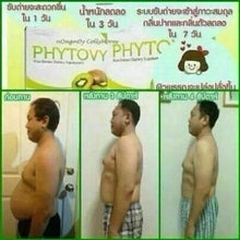 Load image into Gallery viewer, 3X Phytovy Detoxification Weight Control Kiwi Decompose Fat Burner Supplement