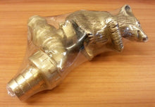 Load image into Gallery viewer, Brass Garden Tap Faucet Mouse Rat Antique Spigot Vintage Water Outdoor Living