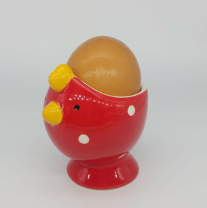 1x New! Egg Cup Holder Hard Soft Boiled Ceramic Kitchen Cute Chicken Cook Food