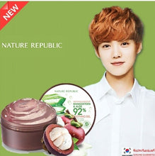 Load image into Gallery viewer, 3x SOOTHING &amp; MOISTURE GEL ALOE MANGOSTEEN 92% Anti Oxidant Protect Skin 300 ml