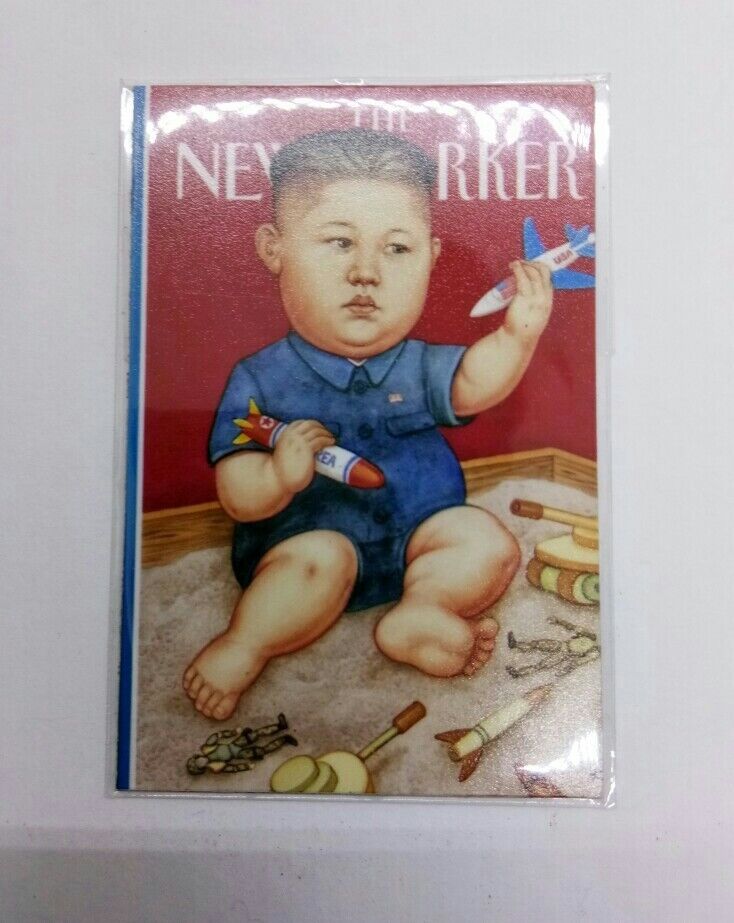 KIM KORIA funny pic Design Vintage Poster Magnet Fridge Collectible