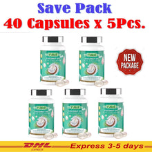 Load image into Gallery viewer, 5 x Yuri Coco cold pressed coconut oil collagen vitamins weight loss Control