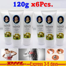 Load image into Gallery viewer, 6 x Relief Pain Cramp Longan Seed Cream Joint Muscle Herbal Mae Kulab Thai Herb