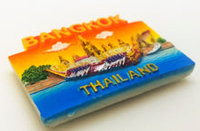 Load image into Gallery viewer, Bangkok Wat Phra Kaew 3D resin Magnet Handmade in Thailand Collectibles