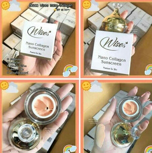24x Sunscreen Nano Cream Collagen Vitamin Smooth SPF50 PA+++ Nourishing Skin