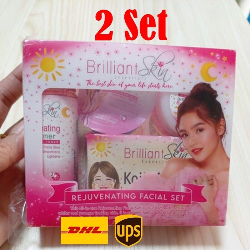 2Set Whitening Maintenance Skin Essential Day & Night Cream Nourishing Face