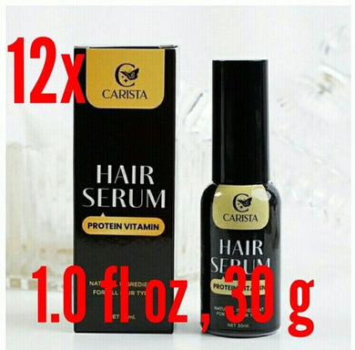 12x Hair Serum Protein Vitamin nourish restore protect reduce Hair growth