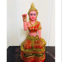Load image into Gallery viewer, NANG KWAK Goddess Statue Thai Fortune Powerful Talisman Good Trade Buddha Amulet
