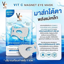 Load image into Gallery viewer, Ratcha VC Vit C Magnet Eye Mask Reduce Puffiness Dark Circle 15mlx6 sheets
