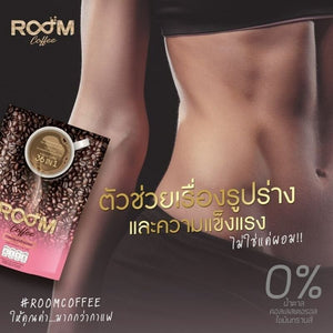 3 X ROOM COFFEE 36IN1 Slim Fit Weight Collagen Vitamins Fiber Detox 0% Fat