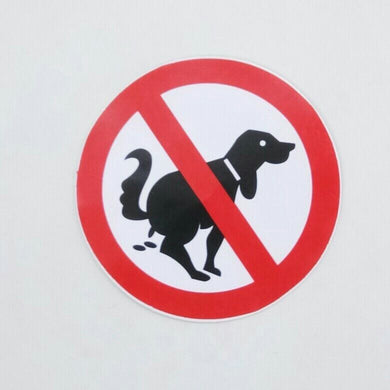 Sticker FUNNY DON'T ver.5 Label Joke Prohibition & Warning Funny Signs