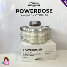 Load image into Gallery viewer, 12x L&#39;Oreal Power Dose Lonene G+B5 Hair Treatment For Damaged Hair