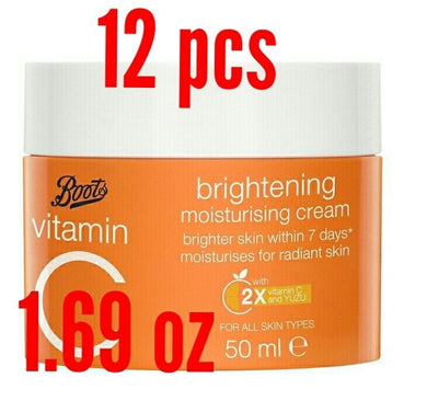 12X Vitamin C Brightening Moisturising Discoloration Cream Sensitive Skin Care
