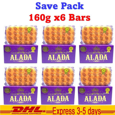 6x ALADA Soap Authentic 100%Naturals Nourishing & Moisturizing Healthy Skin 160g