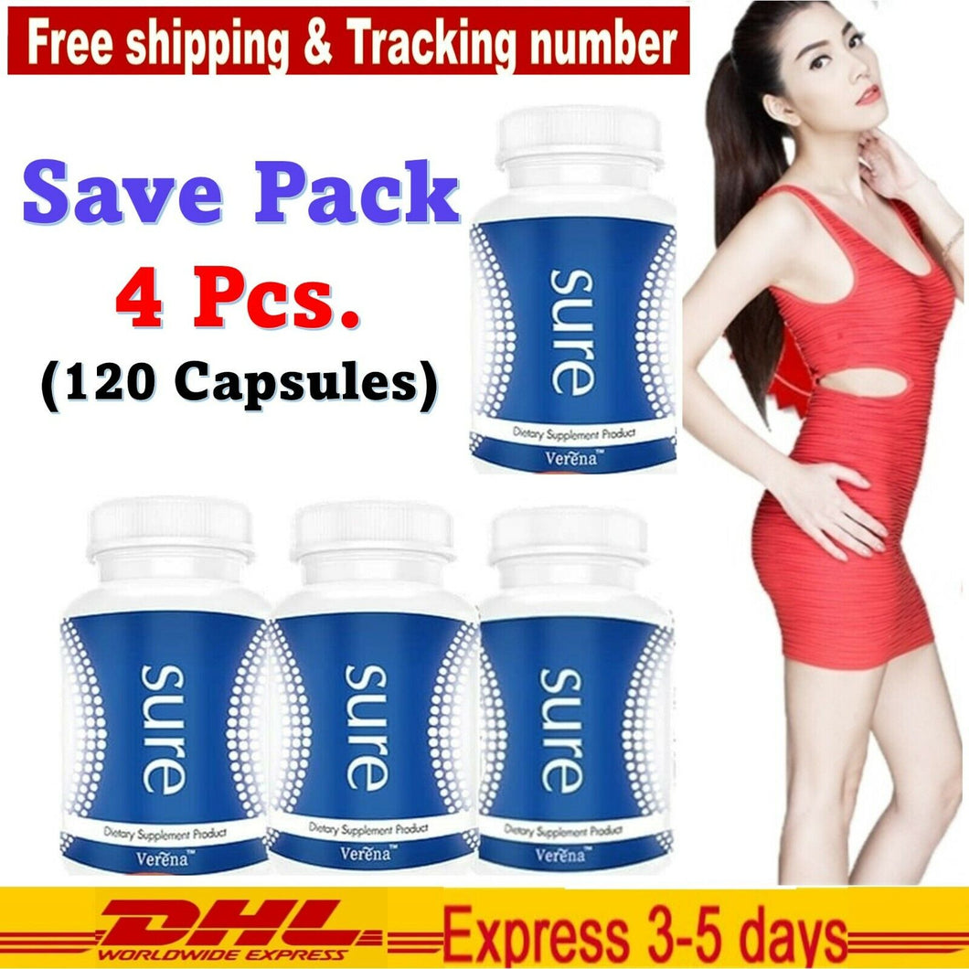 3x Dietary Supplement Sure Verena Fat Burn Eliminate Excess Weight Loss Slim