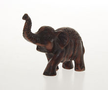 Load image into Gallery viewer, Elephant Miniature Craft Statue Resin Carved Figurine Animal Collectibles Decor