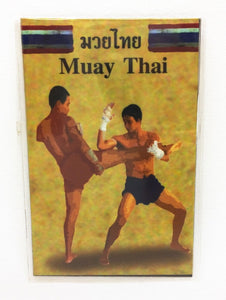 Magnet Muay Thai Boxing Poster Martial arts pic Fridge Collectible Decor 5