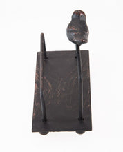 Load image into Gallery viewer, Metal Shop Business Card Holder Rustic Vintage Design Desk Stand Display Office