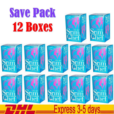 12x Original Srim Chef Coffee Blend Collagen Dark Spots Weight Management Health