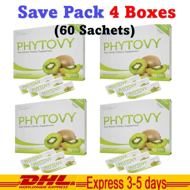 4x PHYTOVY Kiwi Detox Dietary Constipation Colon Weight Management Healthy Drink