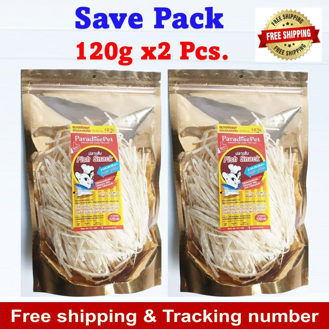 2x120g Paradise Pet Fish Protein Snack for Hamster Sugar Glider Squirrel Rodent