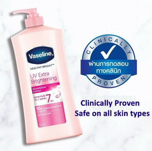 2x Vaseline Healthy Gluta-Glow Body Lotion UV Protection 600ml Fast ship DHL