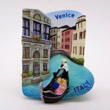 Load image into Gallery viewer, Gondola Venice Italy 3D resin Magnet Handmade in Thailand Collectibles