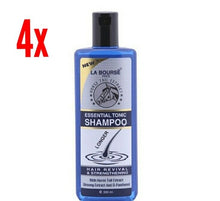 Load image into Gallery viewer, 4x Paris Hair Regrowth Revital &amp; Strengthening Tonic Hair control Shampoo 300ml