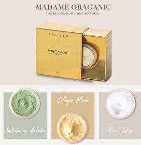 2x Madame Organic Collagen Serum Set Dark Spot Dull Firming Skin whitening cream