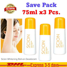 Load image into Gallery viewer, 3x NU SKIN Scion Underarm Roll On 24-Hour Protection Deodorant &amp; Anti-perspirant