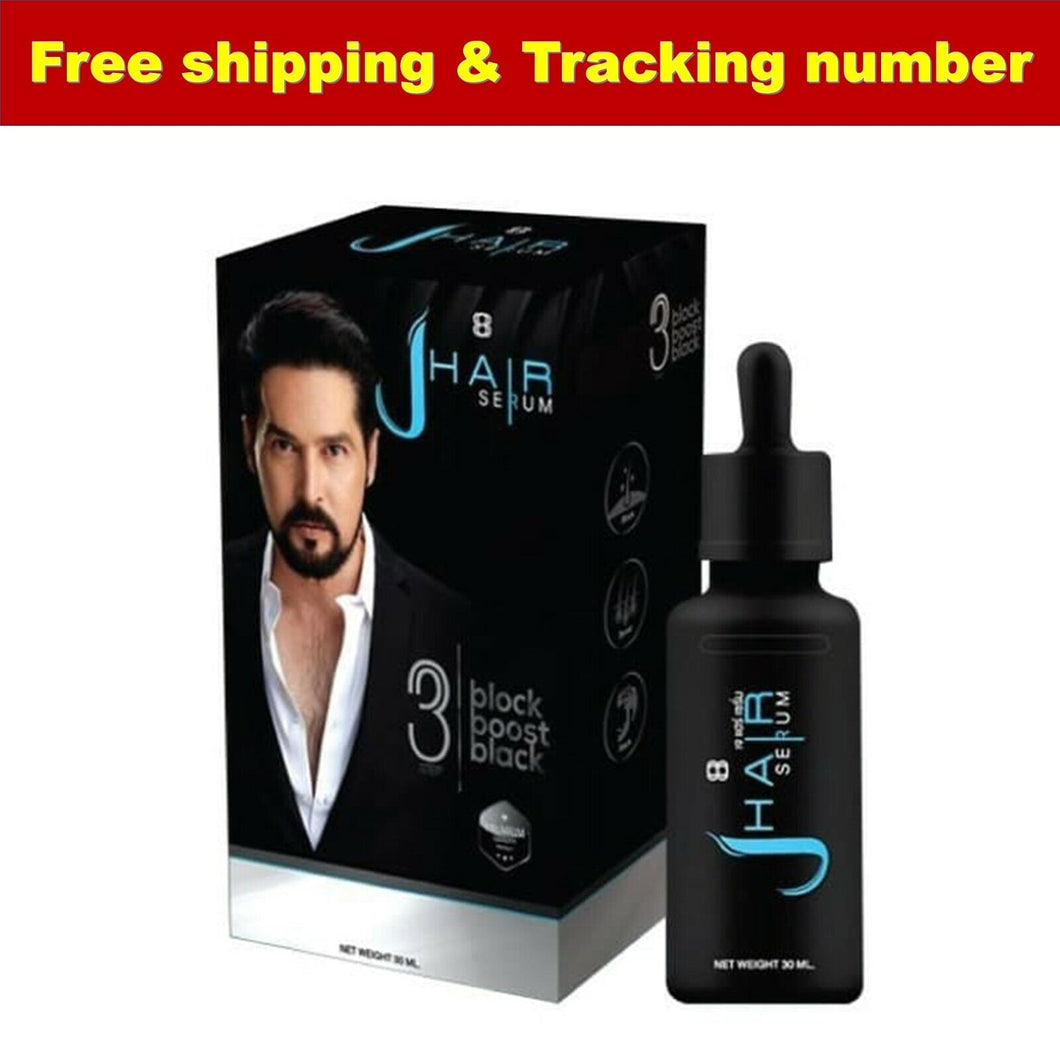 1x30ml J-hair Serum Stimulate Hair Growth Hair Loss Grow Mustache Beard Eyebrows