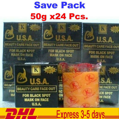 24 x USA Beauty Soap K.Brothers Face Black Spots Authentic 50g