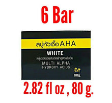 Load image into Gallery viewer, 6x WHITENING SKIN WHITE MULTI ALPHA HYDROXY ACIDS LIGHTENING BODY WASH 2.82 oz