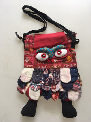 Owl Backpack bag fabric handmade sewing pattern bird animal cute nice gifts V.6