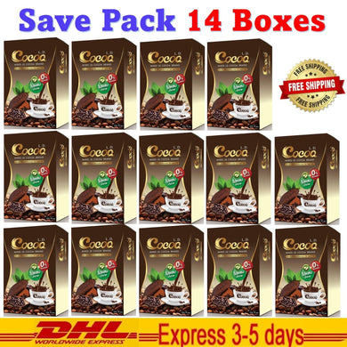 14x LD Cocoa Drink Diet Weight Loss Excretory Slim 0% Fat Sugar L-Carnitine