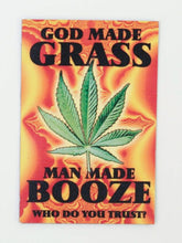 Load image into Gallery viewer, GOD MADE GRASS pic Design Vintage Poster Magnet Fridge Collectibles Home