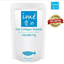 Load image into Gallery viewer, Ime Japanese Fish Collagen Peptides Pure 100% Powder Anti-Aging Radiant 100 g