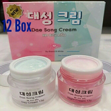 12x Day And Night Cream Moisture Reduce Acne Wrinkles Spots Skin Care Freshness