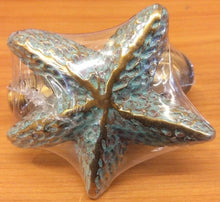 Load image into Gallery viewer, Brass Faucet Vintage Garden Wall Mounted Water Tap Star Fish Animal DecorOutdoor