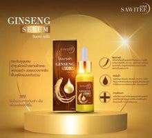 Load image into Gallery viewer, 2 Set Ginseng Night Cream + Sunscreen SPF50 SERUM Reduce Wrinkles Dark Spots 5g