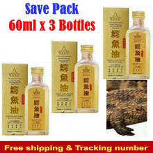 Load image into Gallery viewer, 3x Golden Mountain Thai Crocodile Oil Original High Quality 100% Natural 60ml