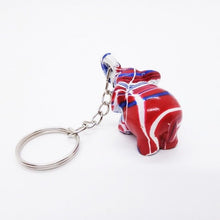 Load image into Gallery viewer, Little Elephant Keyring Resin V.3 Miniature Handmade Fancy Key Collectible Gift