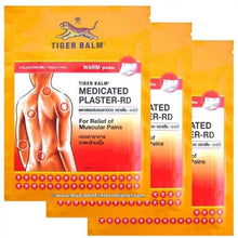 Load image into Gallery viewer, Tiger Balm Patch Plaster Warm Pain Size 10x14 cm 2 Sheets Thailand Product