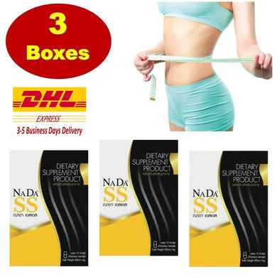 3x NADA Weight Loss Slimming Herbal Natural Extract Supplement Burn Fat Diet