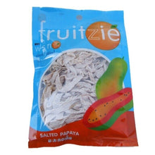 Load image into Gallery viewer, Fruitzie Salted Papaya Dried Snack Thai Fruit Chewing Picnic Yummy (12pcsx50g)